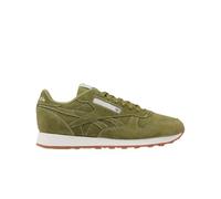 Sneaker REEBOK CLASSIC "CLASSIC LEATHER", Herren, Gr. 41, gritgrün, chalk, gum, Leder, Schuhe Sneaker (52068927-41) gritgrün, chalk, gum