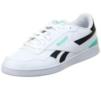 Reebok Unisex Court Advance Clip Sneaker,White Black Teamteal,45 EU