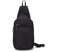 Reebok Unisex Crossbody Sling Bags - Kompakte wandelbare Trageriemen Crossbody Bag Travel Sling Bag - Gym & Travel Essential, Cosmos Black2, One Size