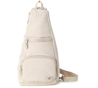 Reebok Unisex Crossbody-Tasche - wandelbare, kompakte, langlebige Umhängetasche für Damen und Herren - für Fitnessstudio und Reisen, Maeves Stucco, One Size, Minimalistisch