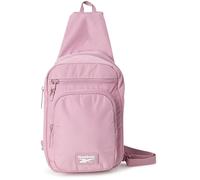 Reebok Unisex Crossbody-Tasche - wandelbare, kompakte, langlebige Umhängetasche für Damen und Herren - für Fitnessstudio und Reisen, Cosmos Infused Lilac, One Size, Minimalistisch