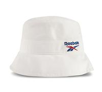 Reebok Unisex-Erwachsene Klassischer Utility-Hut für Damen und Herren (Einheitsgröße) Baseballkappe, Eimer-Weiß