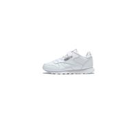 Reebok Unisex Kinder Cl Lthr 1v Sneakers, White Carbon Vecblu, 32 EU