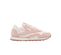 Sneaker REEBOK CLASSIC "CL NYLON", Mädchen, Gr. 39, purepink, chalk, gum, Leder, Synthetik, Textil, Schuhe Sneaker (32821528-39) purepink, chalk, gum