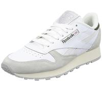 Reebok Unisex Klassisches Leder Sneaker,FTWR White Steely Fog F23 Pure Grey 3,34 EU