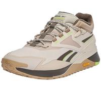 Reebok Unisex Nano X3 Adventure Winter Sneaker, Stuck Boulder Beige F23 Laser Lime F23, 42.5 EU