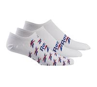Reebok Unisex Socken o Invisible Sock 3P, White/Vecblu/Vecred, GG6680, L