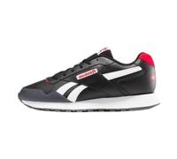 Reebok Unisex's Glide Sneaker,Black White Vector Red,36 EU