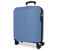 Reebok Valley Kabinenkoffer, blau, 40 x 55 x 20 cm, harter ABS-Kunststoff, 37 l, 2,8 kg, Handgepäck