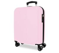 Reebok Valley Kabinenkoffer, Rosa, 40 x 55 x 20 cm, harter ABS-Kunststoff, 37 l, 2,8 kg, Handgepäck