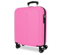 Reebok Valley Kabinenkoffer, Rosa, 40 x 55 x 20 cm, harter ABS-Kunststoff, 37 l, 2,8 kg, Handgepäck
