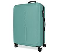 Reebok Valley Koffer, mittelgroß, blau, 46 x 65 x 25 cm, harter ABS-Kunststoff, 56 l, 3,16 kg