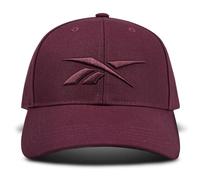 Reebok Vector Mütze | Snapback | verstellbar | Alltag | Fitness | Sonnenschutz | klassisch | Baseballkappe, Kastanienbraun, Einheitsgre