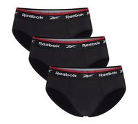 Reebok 3er-Set: Slips "Wiggins" in Schwarz - 39% | Größe M | Herren Waesche