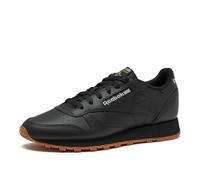 Reebok Women's Classic Leather Sneaker, Reefresh Black/Pure Grey/Gum, 8.5