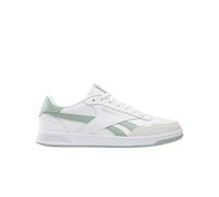 Reebok Unisex Court Advance Sneaker, Footwear White/Hybrid Green/Barely Grey, 45 EU