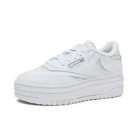 Reebok Women's Club C Extra Platform Sneakers, Footwear White/Footwear White/Pure Grey3, 39 EU