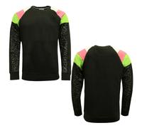 Reebok Womens RR Crew Neck Sweatshirt Jumper Jacke Schwarz S01460 A46A M