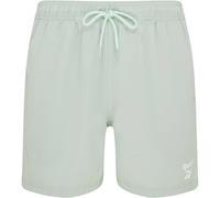 Badeshorts REEBOK ""Yale"", Herren, Gr. S, N-Gr, grün (light sage), Microfaser, Polyester, sportlich, Badehosen, mit Kordelzug und elastischem Bund (91771151-S) light sage