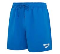 Reebok Yale Herren-Badeshorts | Leichte und atmungsaktive Polyester-Badeshorts, schnelltrocknend | Badehose für Herren zum Schwimmen, Vector Blau, M