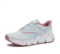 Reebok Damen Zig Dynamica 5 Sneaker, Moon/White/Dusty Rose, 38.5 EU
