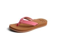 Reef Cushion Breeze Womens Flip Flop, Ultra Soft Cushion Footbed, Arch Support, Strawberry Pink, 5