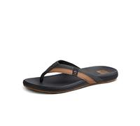 REEF Cushion Phantom 2.0 Herren-Flip-Flops, ultraweiches gepolstertes Fußbett, Braun (Tobacco Grey), 44