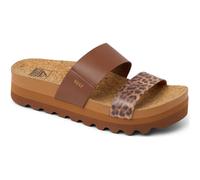 Reef Damen Cushion Vista Hi Sandale (Größe 38.5, braun)