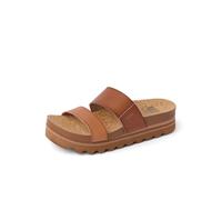 Reef Cushion Vista Hi Damen-Sandalen, Espresso Duo, 40