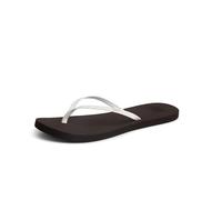 Reef Damen Bliss Nights Flipflop, Brown/White, 38.5 EU,Flip-Flop