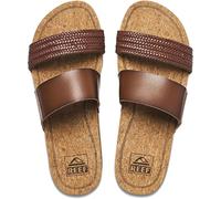 Reef Damen Cushion Bounce Vista Hi Schiebe-Sandalen - chocolate - 37 1/2