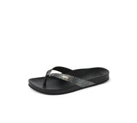 Reef Damen Cushion Court Flipflop, Black Sassy, 38.5 EU