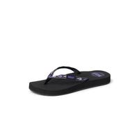 Reef Damen Ginger Flipflop, Schwarz/Violett, 35.5 EU