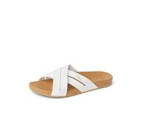 Reef Damen Kissen Spring Bloom Schiebe-Sandalen, Weiß/Braun, 38.5 EU