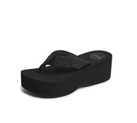 Reef Damen Sandy Hi Flipflop, Schwarz, 43 EU