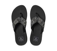Reef Damen Spring Woven Flipflop, Black/White, 42.5 EU, RF0A3VDWBLW