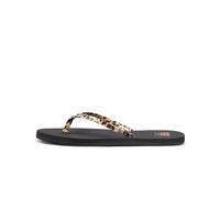 Reef Damen Threepoint Sandale Bliss Nights, Classic Leopard, EU 43