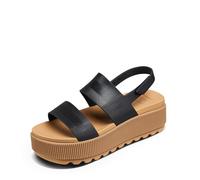 Reef Herren Womens, Black/Tan, 8 Damen-Sandalen, Water Vista Higher, Hellbraun, Größe 38, Schwarz/Braun, UK 6 / EU 38,5