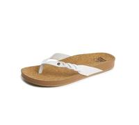 Reef Damen Zehensandale Cushion Court Twist, White, 38.5 EU