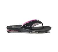 Reef Damen Fanning Flipflop, Black/Grey, 36 EU
