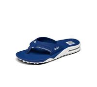 Reef Fanning Pregame Herren-Flip-Flops, Schwarz/Rot, wasserfreundliche Sandalen, marineblau/weiß, 46 EU