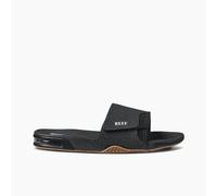 REEF Sandale Herren Fanning Slide Black/Silver