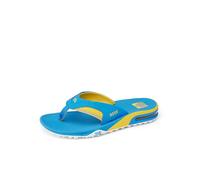 Reef Herren Fanning Pregame Flipflop, Blau/Gelb, 40 EU