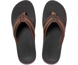 Reef Herren Lthr Ortho-Bounce Coast Flipflop - 39