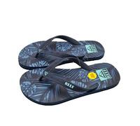 Reef Herren Seaside Prints Zehentrenner Sandale - 37