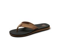 REEF Herren The Groundswell Flip-Flop, Schwarz/Braun, 45 EU