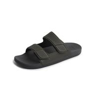 Reef Herren Cushion Tradewind Schiebe-Sandalen, Grey/Olive, 43 EU