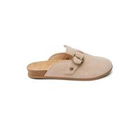 Reef Leder-Clogs "Serenity" in Beige - Größe 40 | Damen Pantoletten