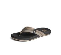 REEF Men's, Cushion Phantom 2.0 Sandal, Fossil/Raven, 44 EU
