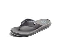 REEF Phantom Nias Herren-Flip-Flops, Strand-Zehentrenner, leicht, weich und mit stützend vorgeformtem Fußbett, Hellgrau, 43 EU